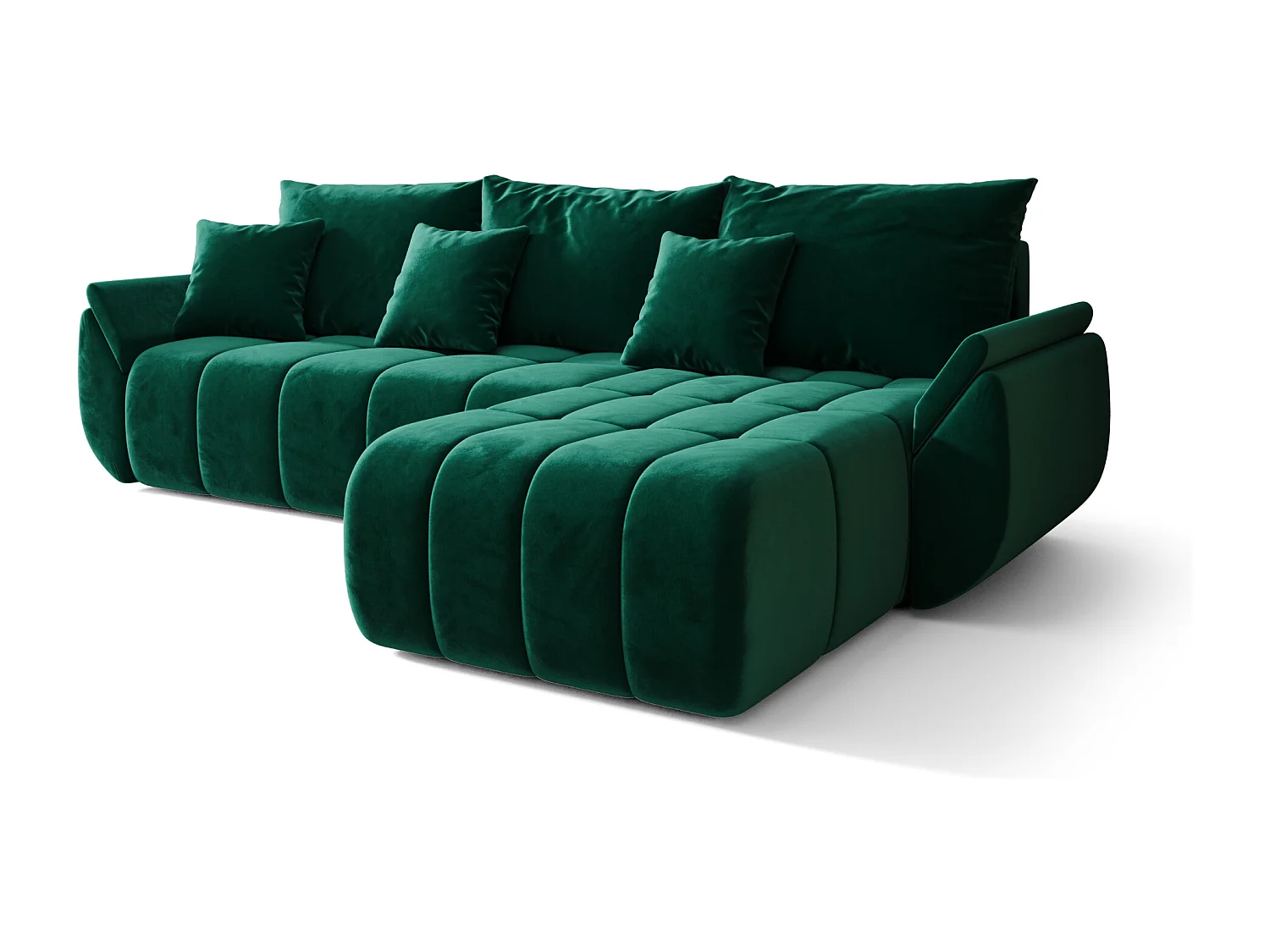 Canapé d'angle avec fonction de couchage TOKYO Monolith 37 Droit