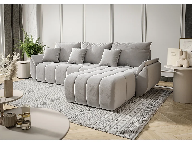 Canapé d'angle avec fonction de couchage TOKYO Monolith 84 Droit