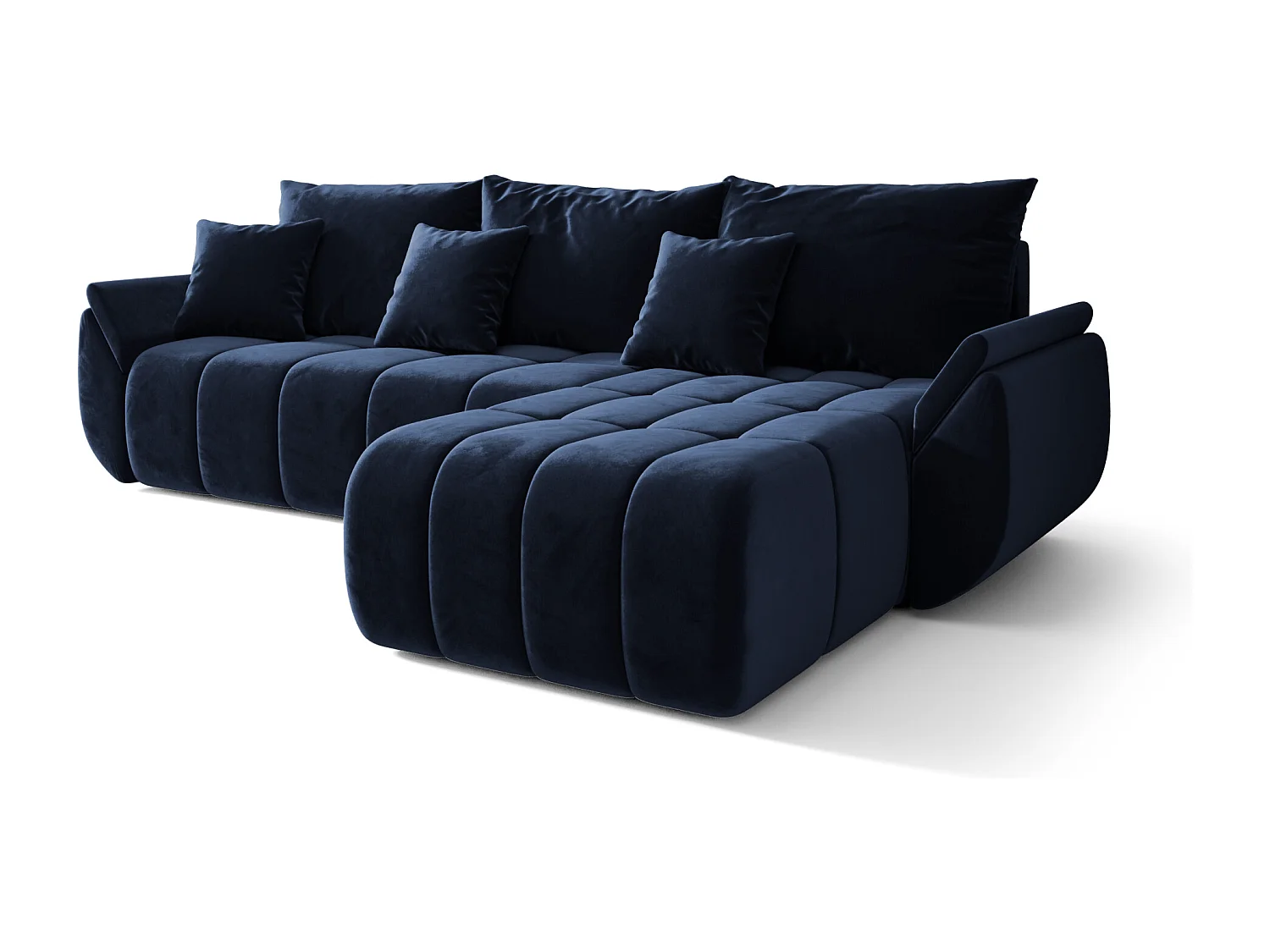 Canapé d'angle avec fonction de couchage TOKYO Monolith 77 Droit