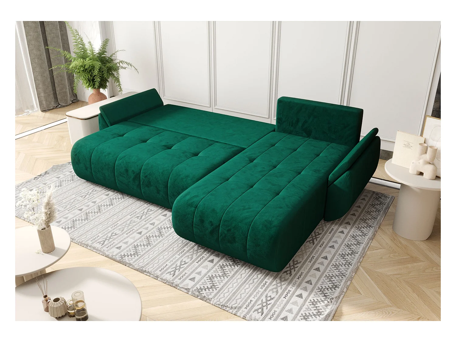 Ecksofa mit Schlaffunktion TOKYO Monolith 70 Rechts