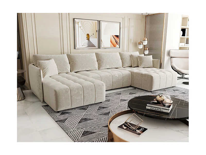 Ecksofa mit Schlaffunktion ONIL U Monolith 02