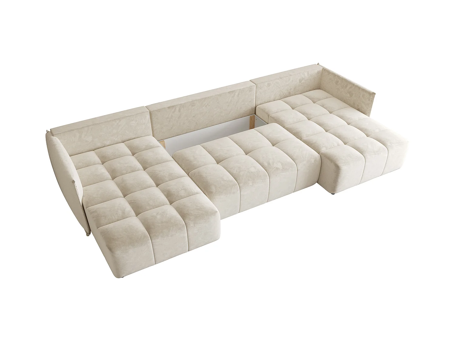 Ecksofa mit Schlaffunktion ONIL U Monolith 95