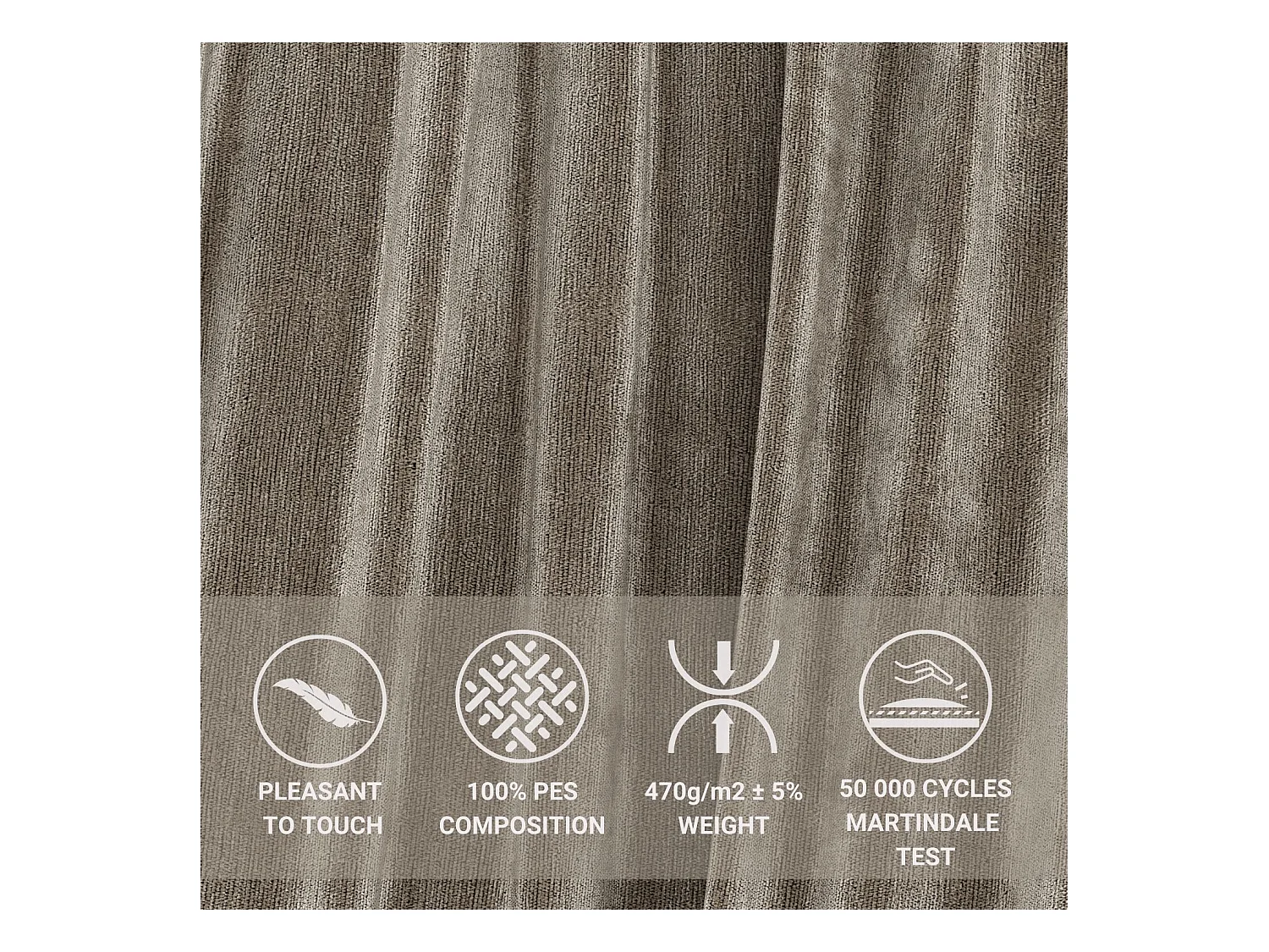 Polsterbett Etero - 180 x 200 cm - Chenille-Stoff - beige