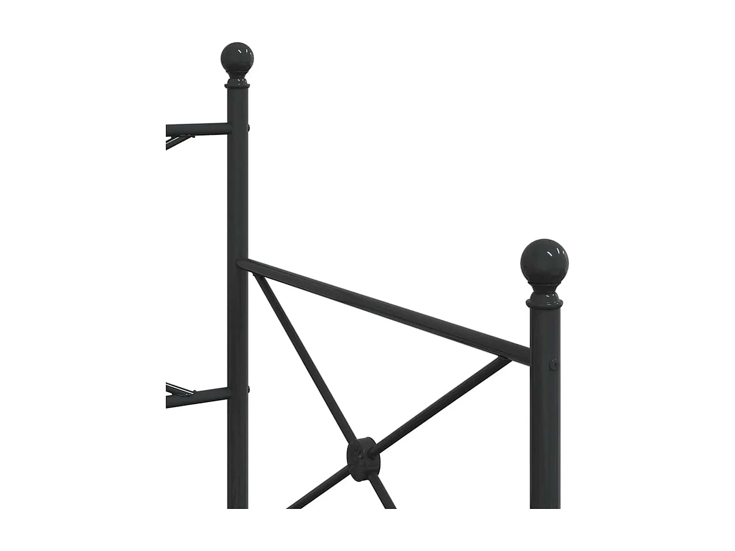 Lit de jour avec gigogne sans matelas 80x200 cm acier