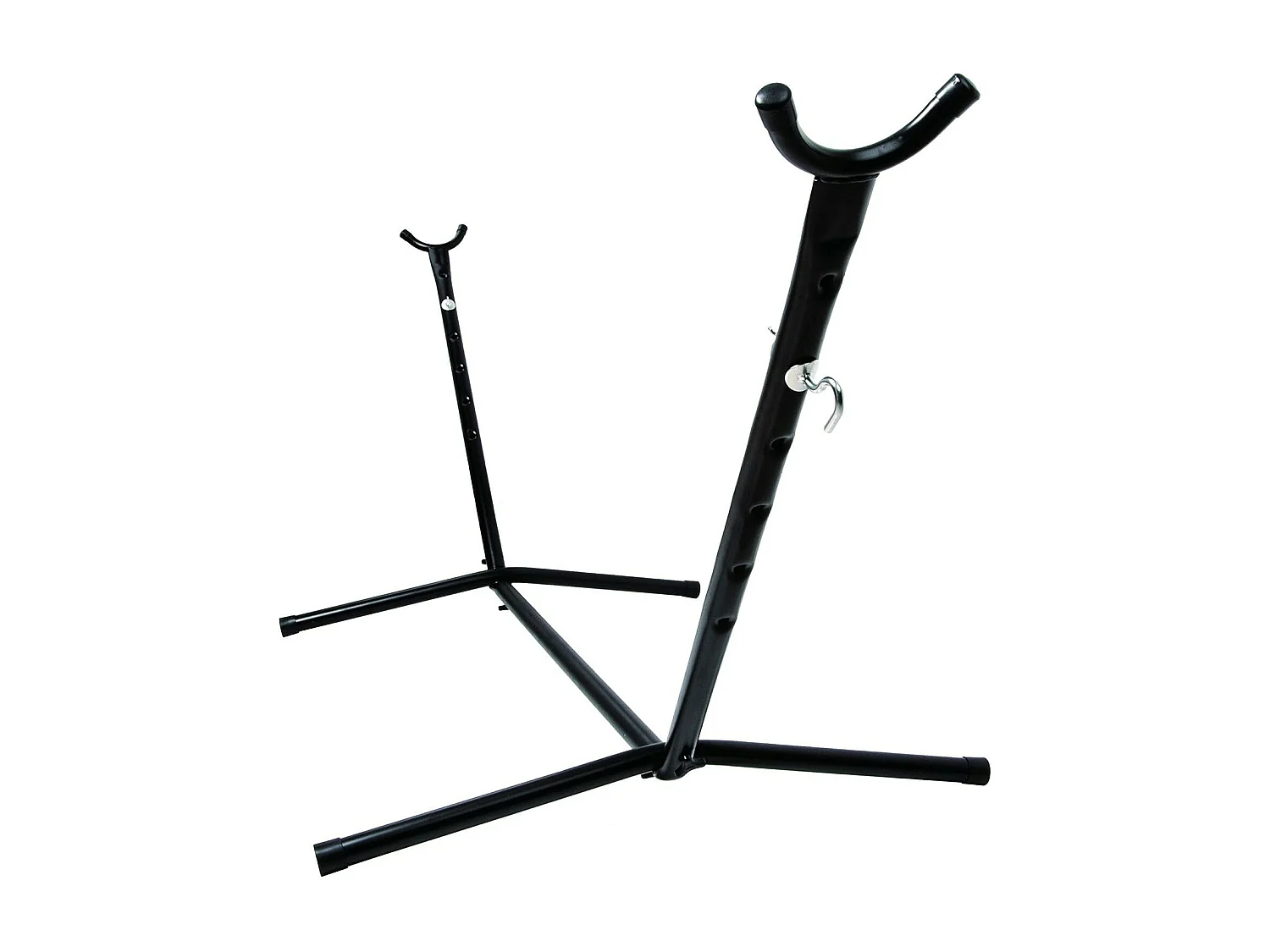 Struttura per Amaca Rebecca Mobili Cotyledo 94x275x100 Acciaio Nero