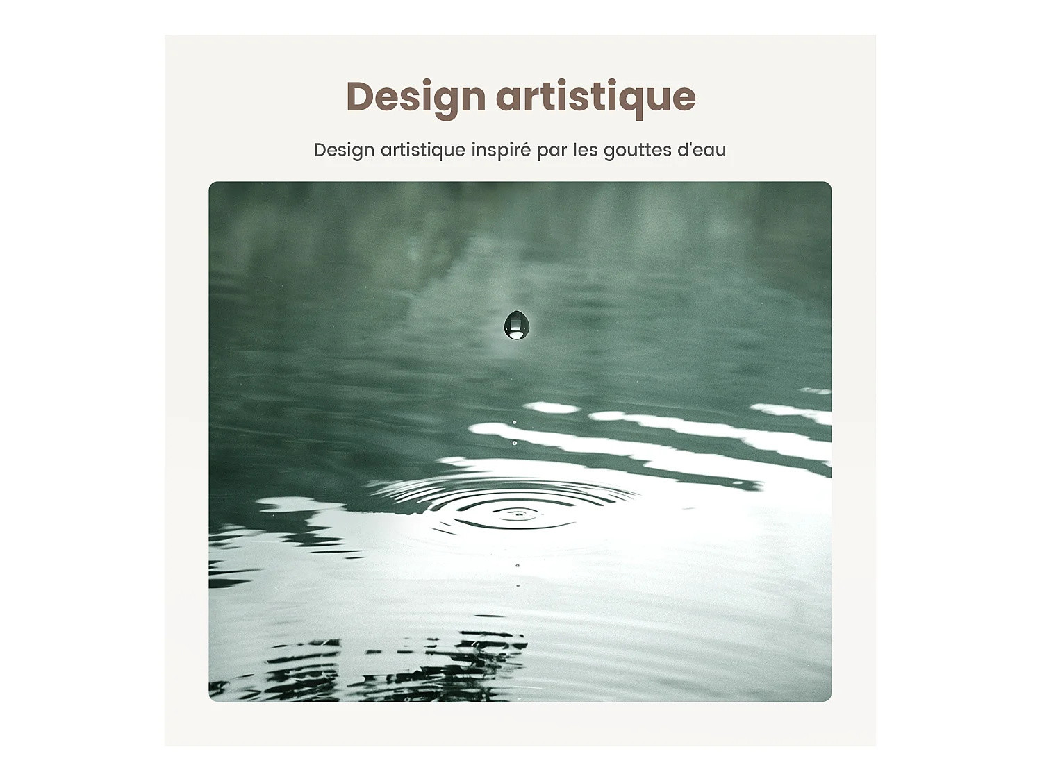 EMKE Badkamerspiegel met LED Verlichting, 70 x 50 cm, Asymmetrische Spiegel, Touch Schakelaar, 3 Kleurtemperaturen Instelbaar, Anti-condens