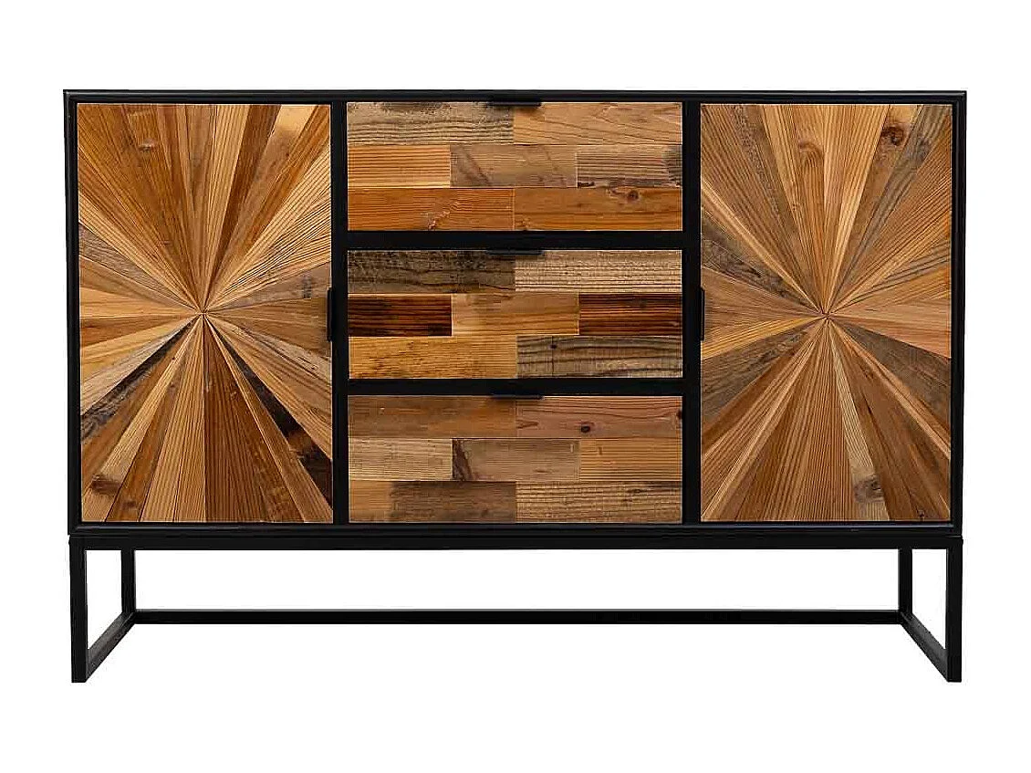 Credenza in legno marrone 120x38x78
