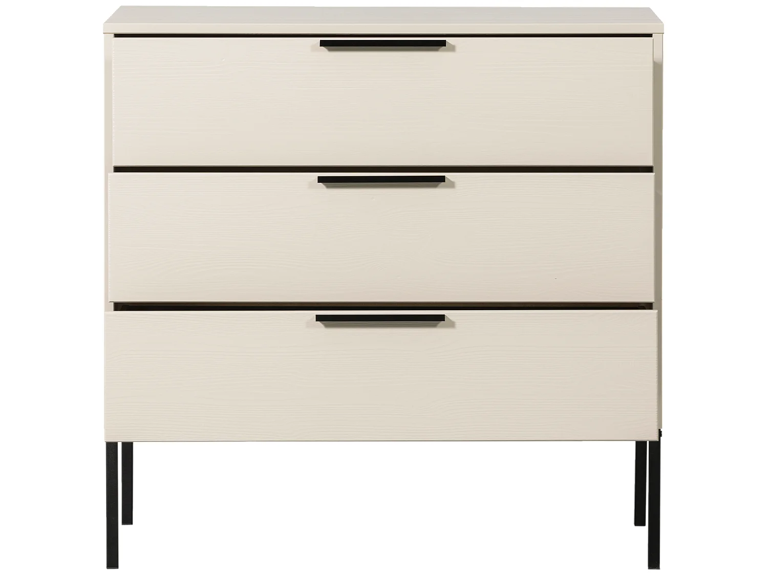 Commode 3 tiroirs en pin ADAM
