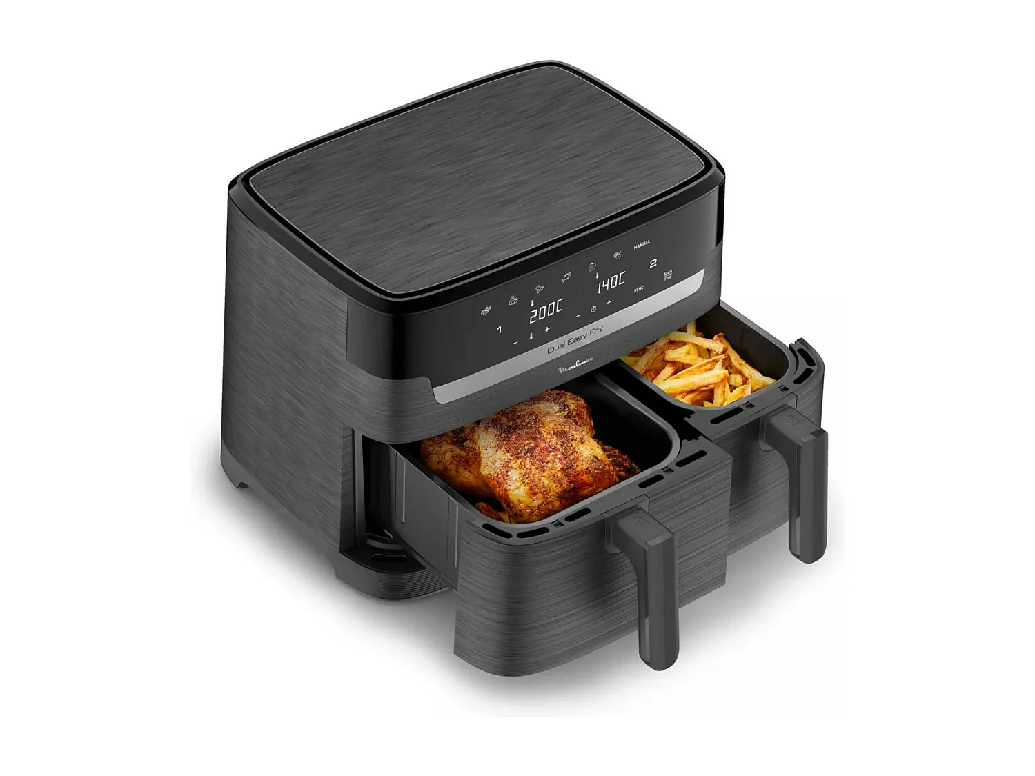 Moulinex Friteuse sans huile 8.3l 2700w gris - ez901h20