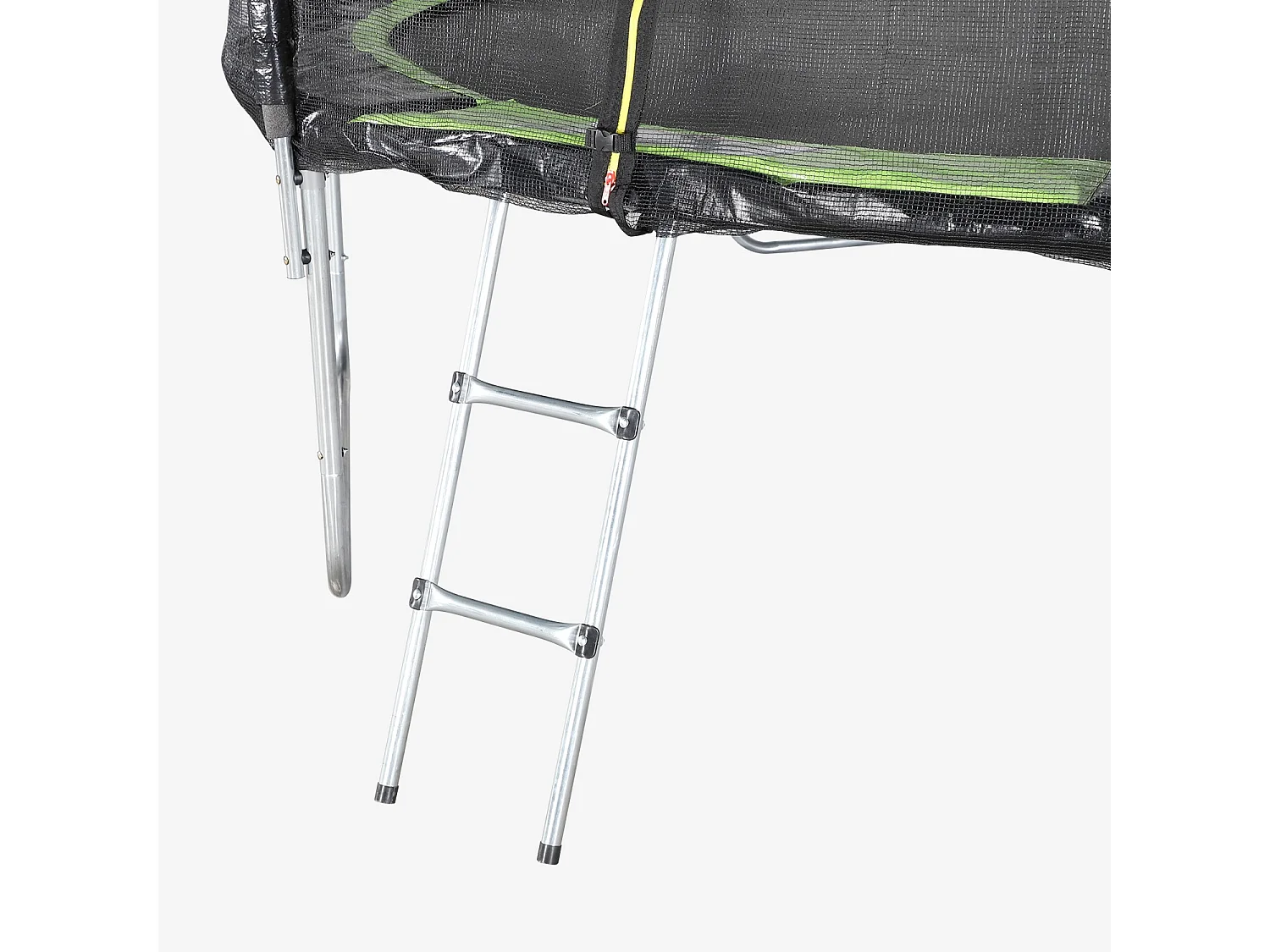 Trampolino 370cm con pacchetto di accessori, verde