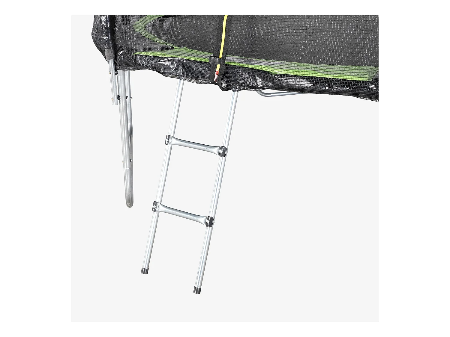 Trampolino 370cm con pacchetto di accessori, verde