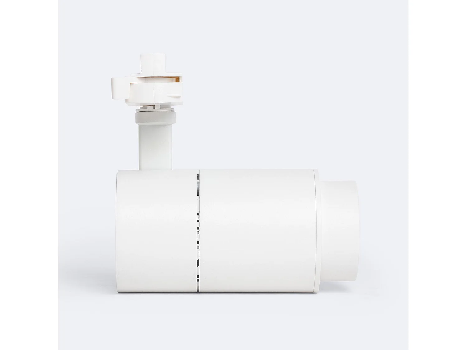 Spot LED sur Rail Monophasé 20W Pulyx Dimmable CCT Sélectionnable Multi-angle 15-60º Blanc