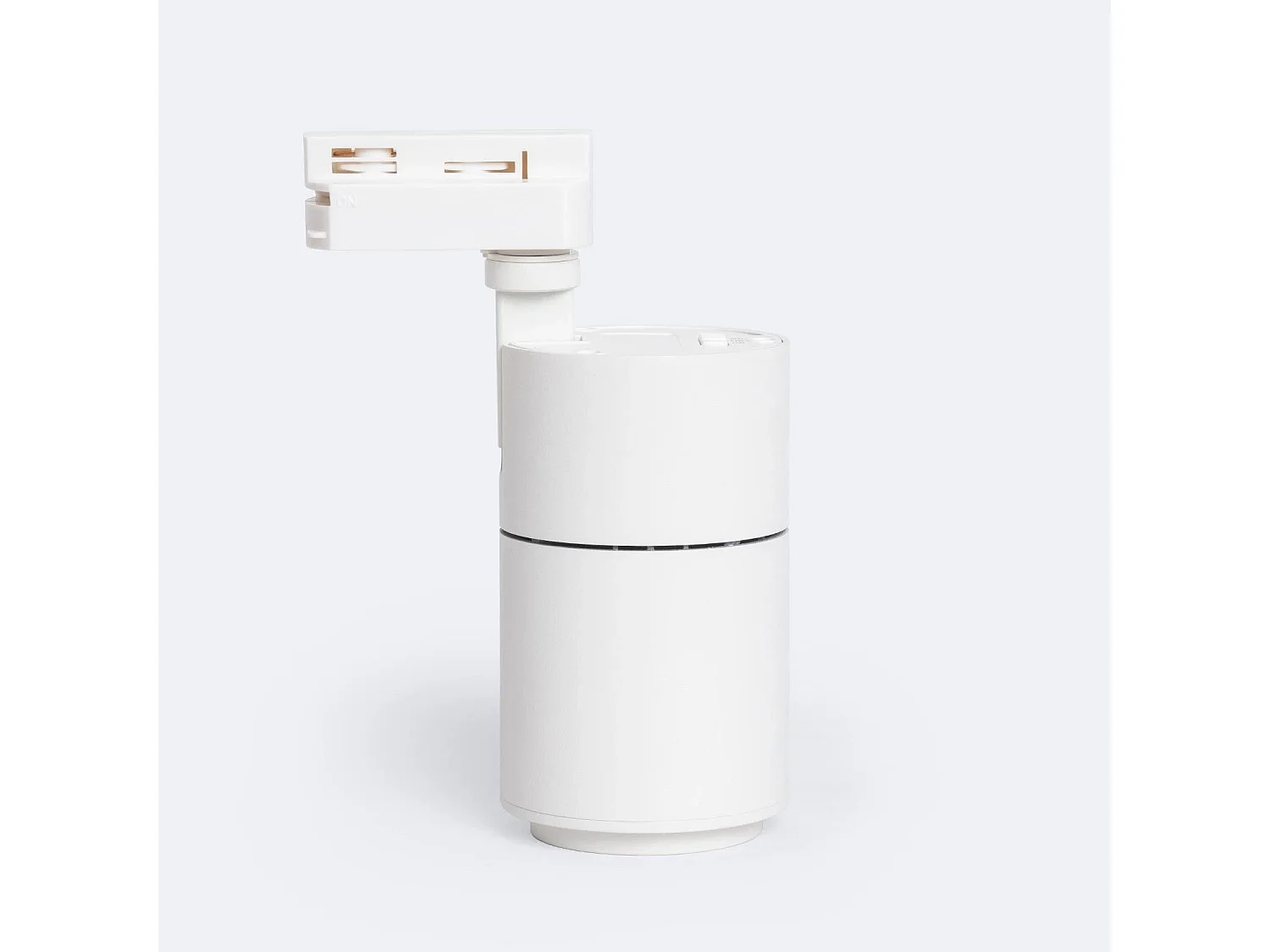 Spot LED sur Rail Monophasé 20W Pulyx Dimmable CCT Sélectionnable Multi-angle 15-60º Blanc