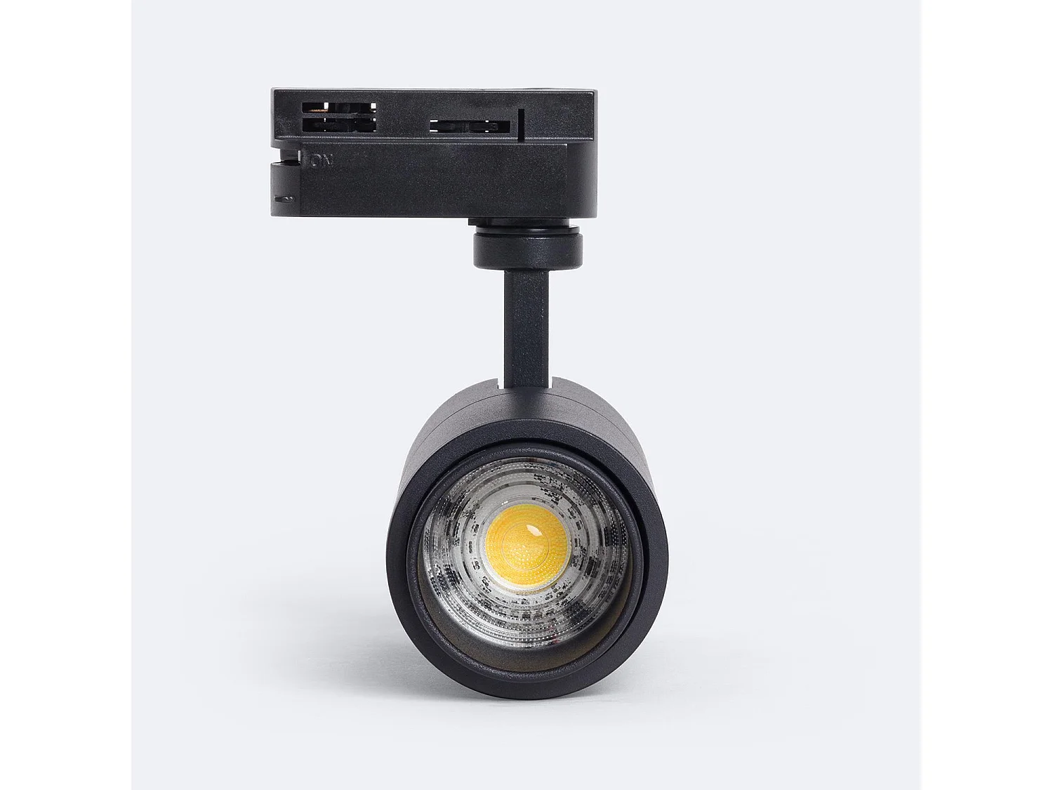 Spot LED sur Rail Monophasé 10W Pulyx Dimmable CCT Sélectionnable Multi-angle 15-60º