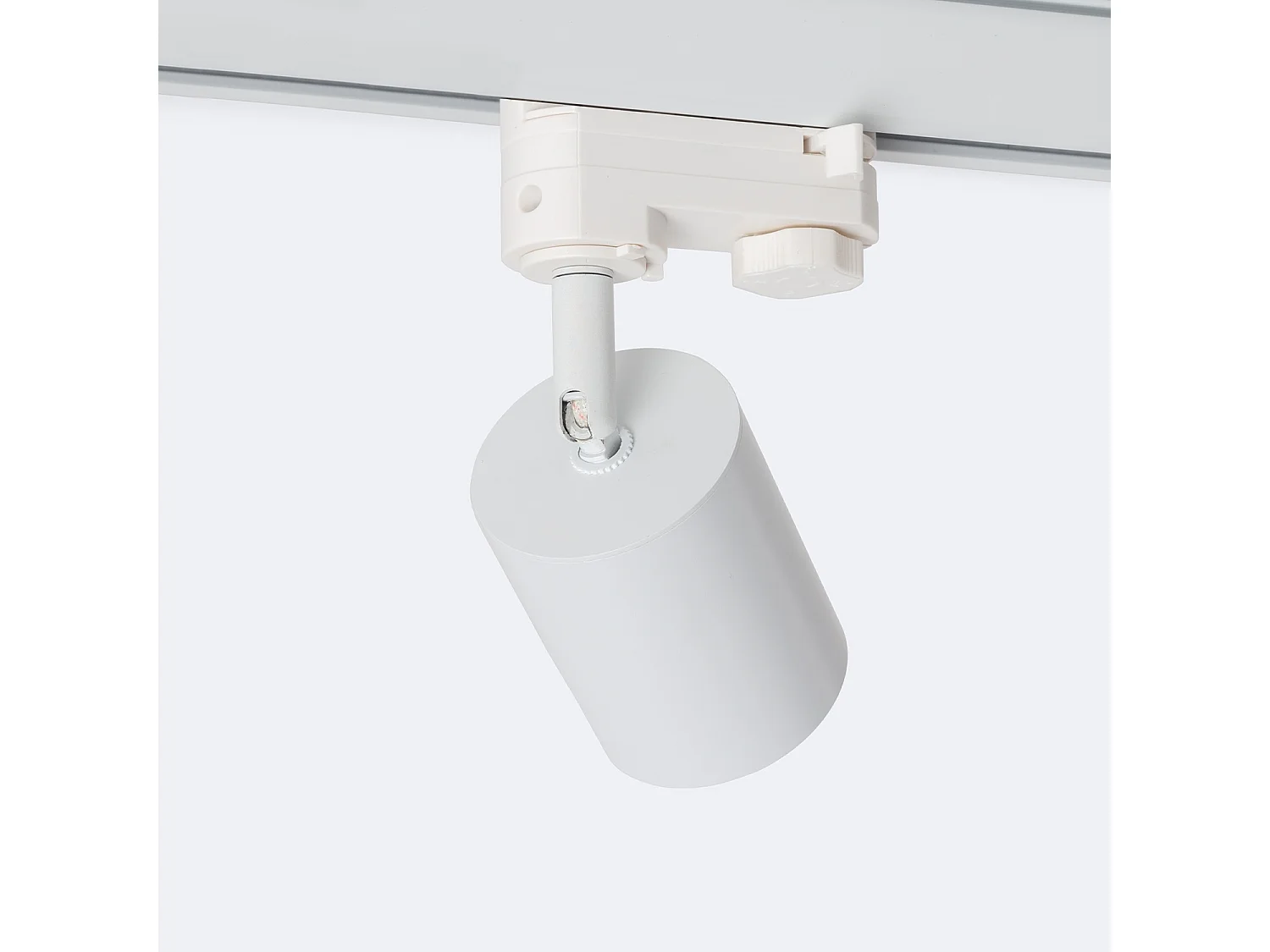 Spot LED sur Rail Triphasé 10W Dimmable Mallet Blanc 3000K Blanc chaud