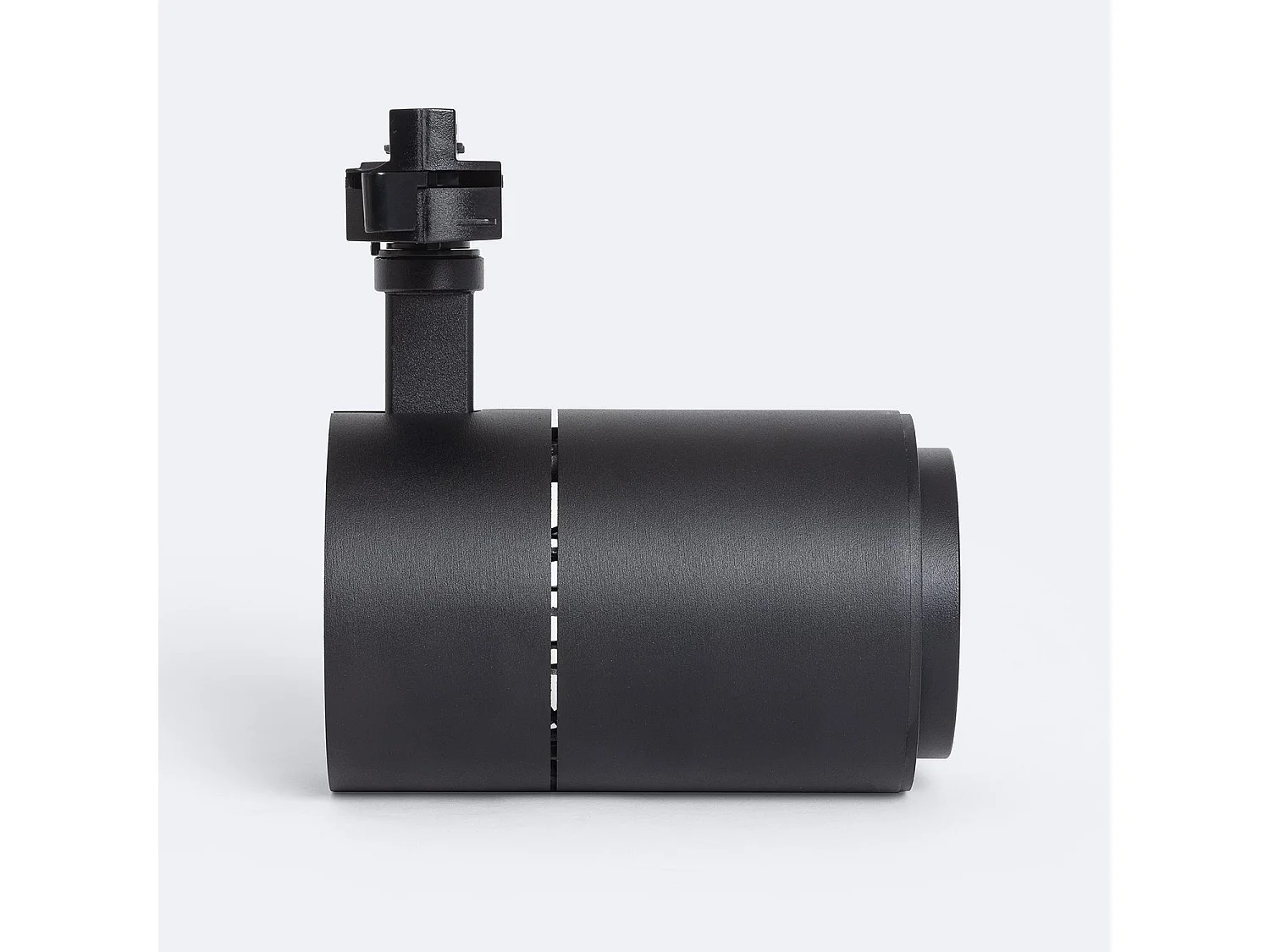 Spot LED sur Rail Monophasé 30W Dimmable CCT Sélectionnable Pulyx Multi-angle 15-60º Noir