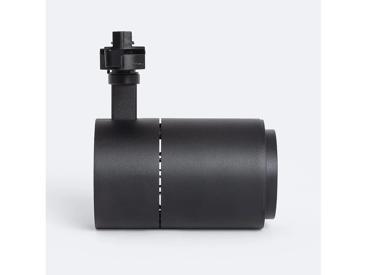 Spot LED sur Rail Monophasé 30W Dimmable CCT Sélectionnable Pulyx Multi-angle 15-60º Noir