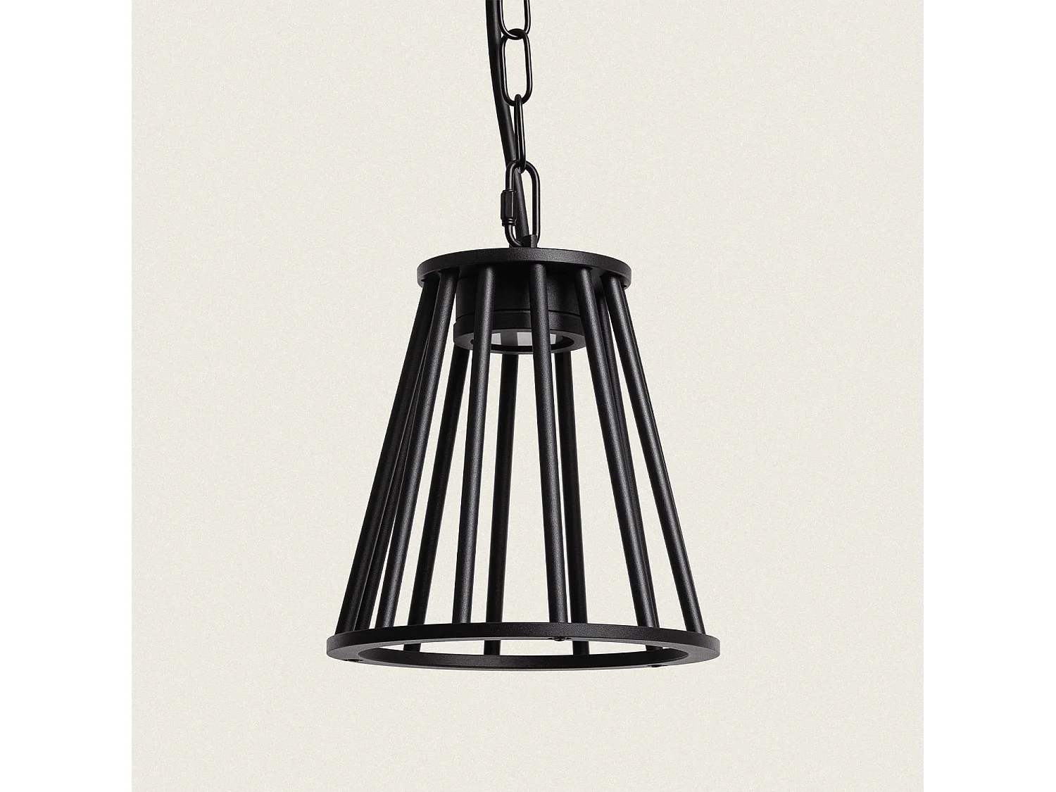 Suspension Extérieure LED 6W Aluminium Bradda Noir