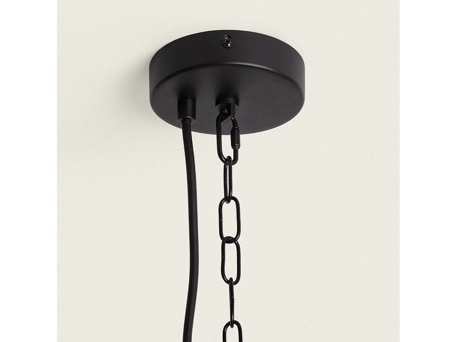 Suspension Extérieure LED 6W Aluminium Bradda Noir