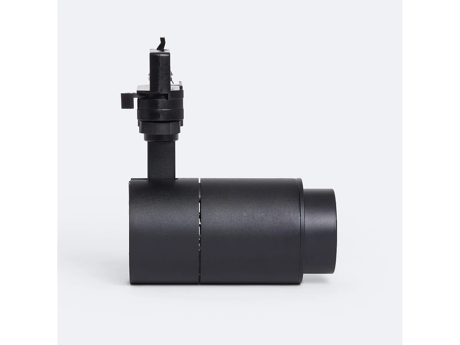 Spot LED sur Rail Triphasé 20W Dimmable CCT Sélectionnable Pulyx Multi-Angle 15-60º Noir