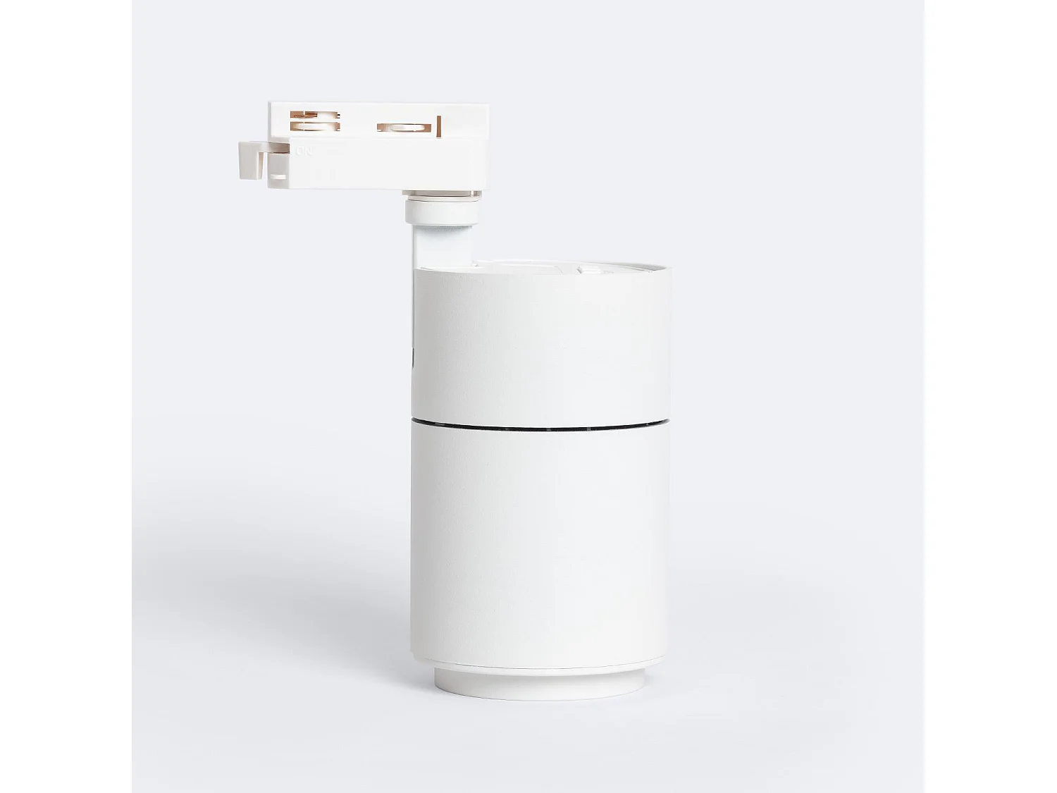 Spot LED sur Rail Monophasé 30W Dimmable CCT Sélectionnable Pulyx Multi-angle 15-60º Blanc