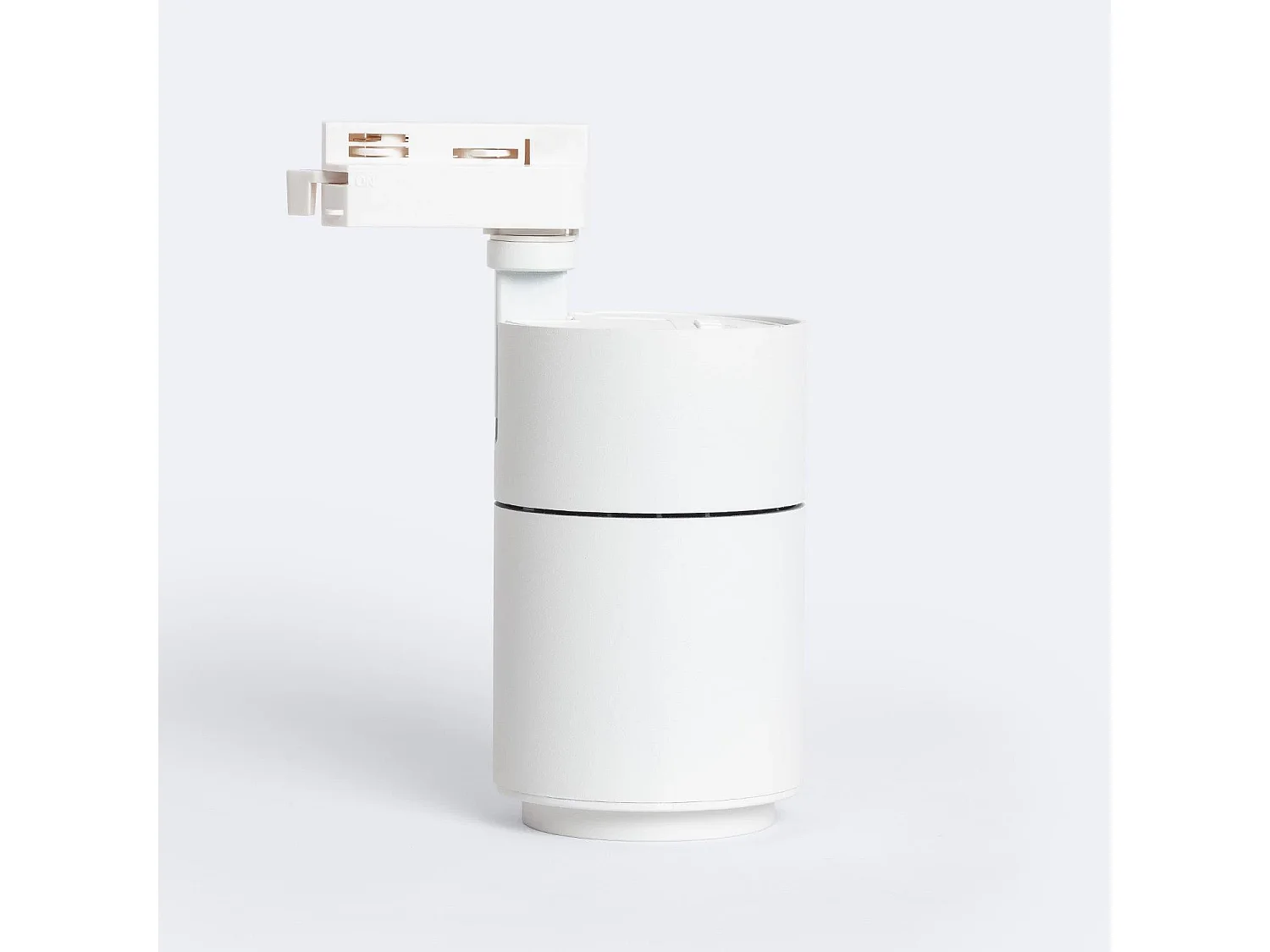 Spot LED sur Rail Monophasé 30W Dimmable CCT Sélectionnable Pulyx Multi-angle 15-60º Blanc