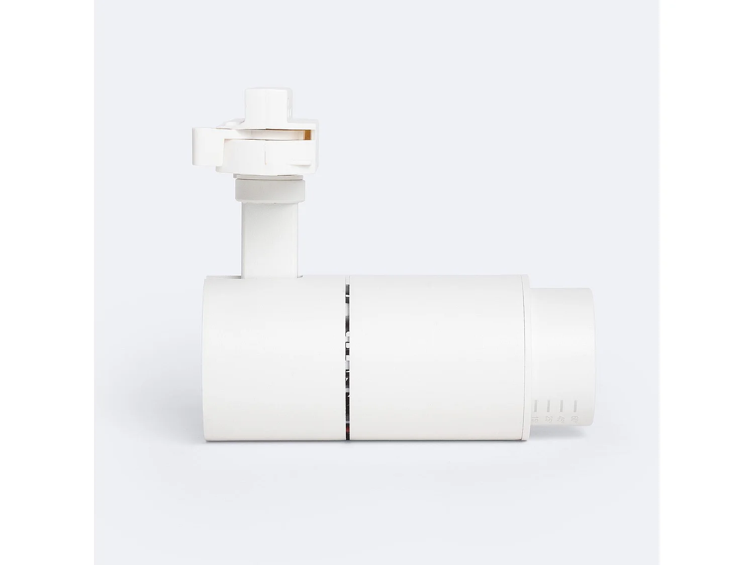 Spot LED sur Rail Monophasé 10W Pulyx Dimmable CCT Sélectionnable Multi-angle 15-60º Blanc