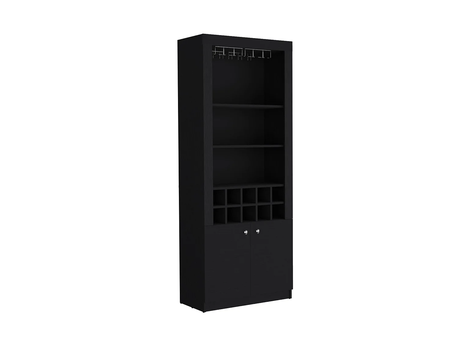 TUHOME CONCEPT Mobile bar Nebo da 190 cm, wengé