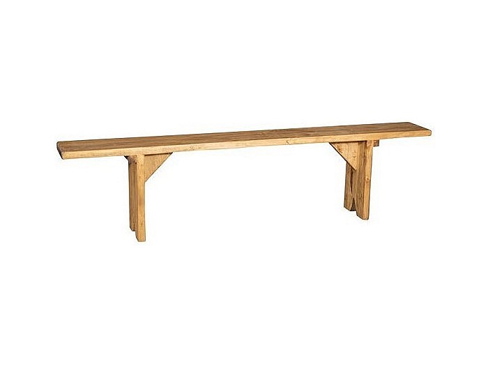 Banc De Fenêtre En Chêne Massif Sauvage - 160 X 24-27 X 3 Cm - Neuf - Bois Naturel
