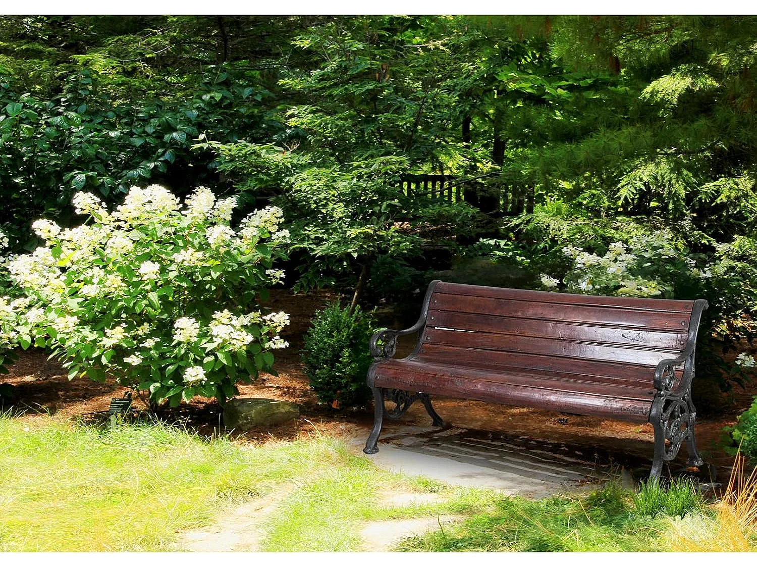 BISCOTTINI Banc – Fer Forgé Finition Brun Antique – Extérieur – Banc de Jardin - Chaise ou Banc en Métal - Balcon - Terrasse – 145x65x77 cm