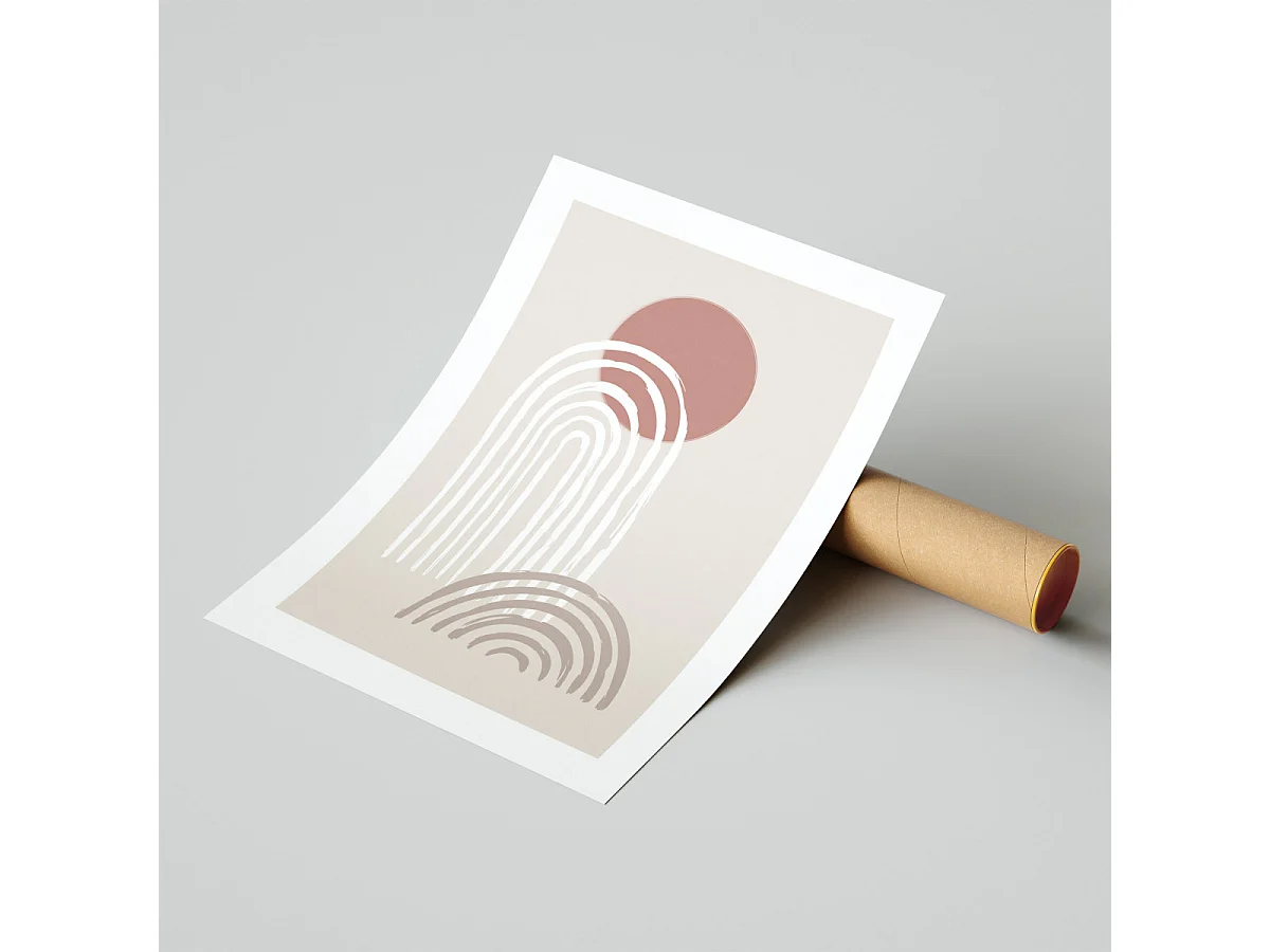 Affiche papier imprimé arche sans cadre