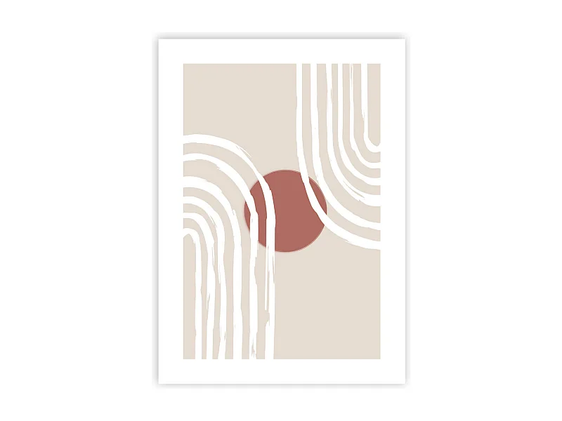 Affiche papier imprimé arche sans cadre