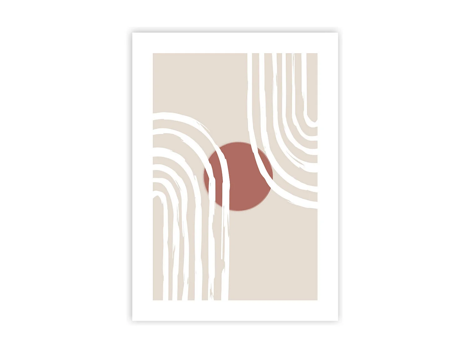 Affiche papier imprimé arche sans cadre