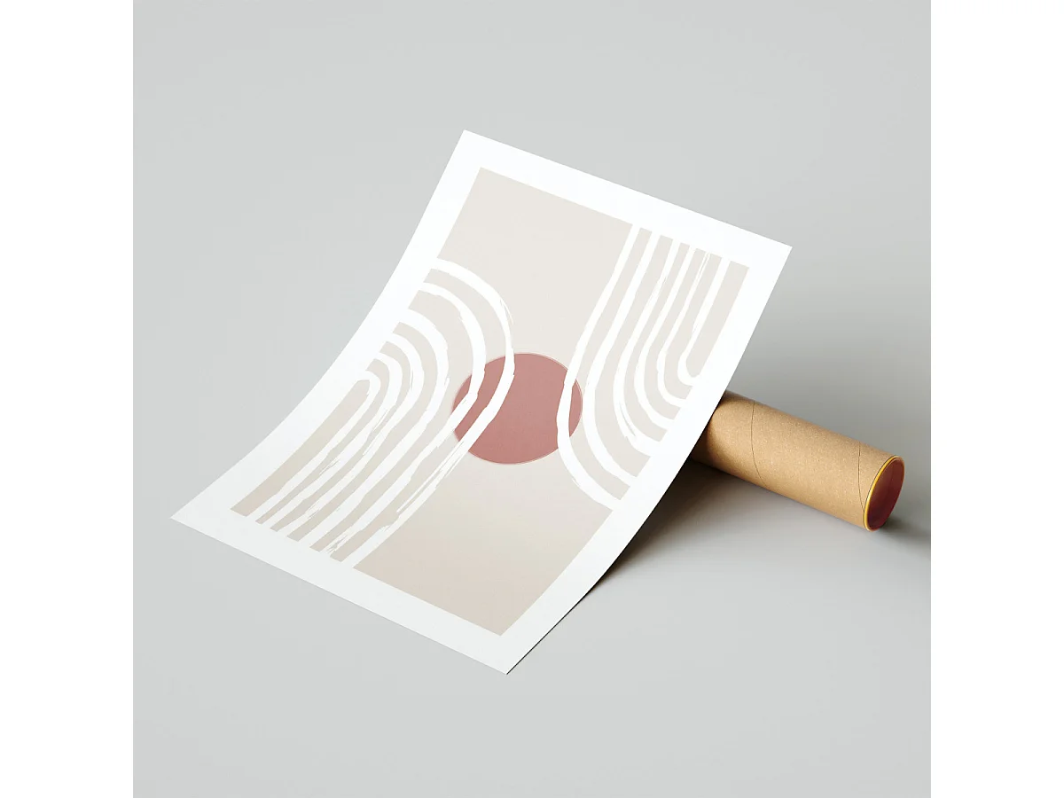 Affiche papier imprimé arche sans cadre