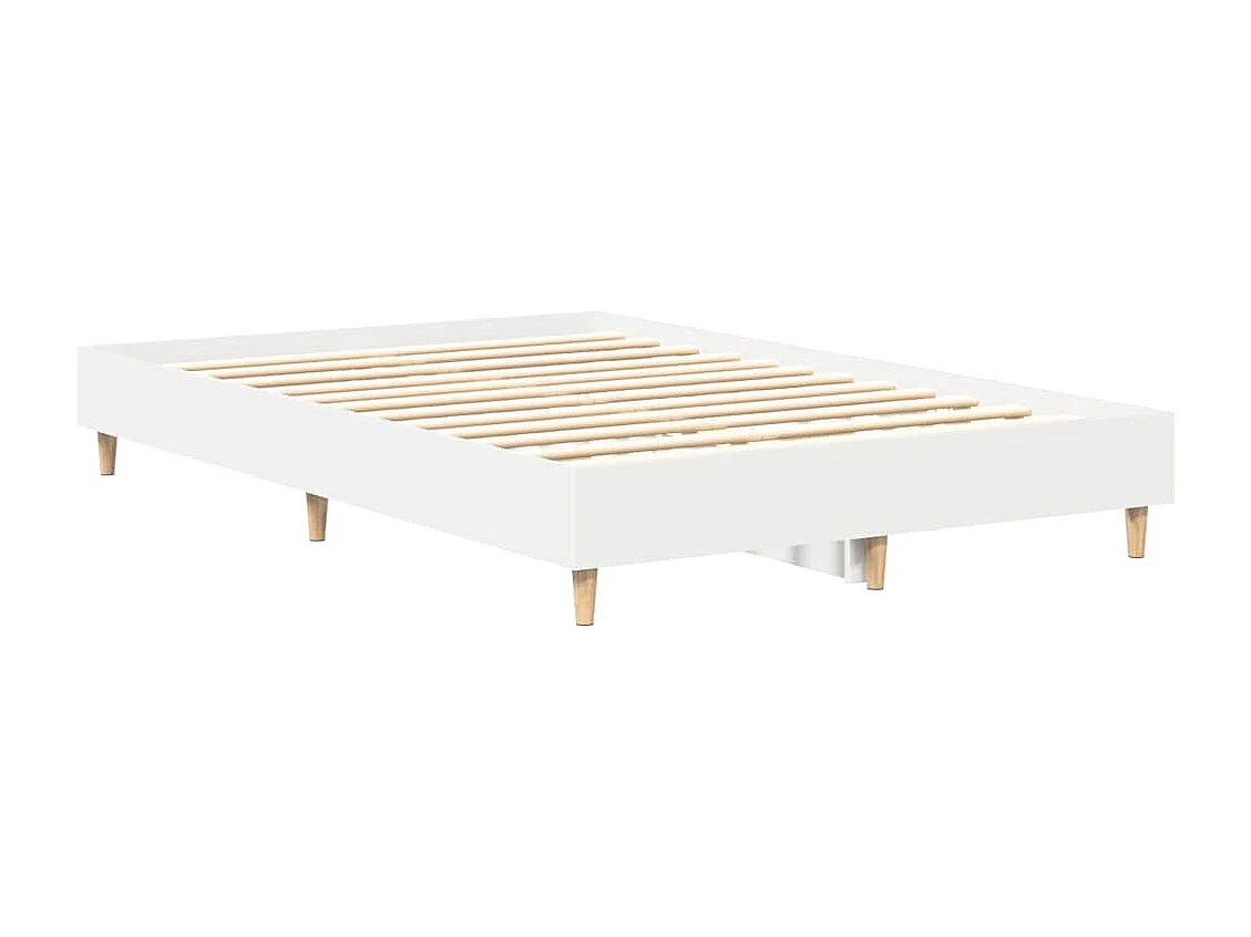 Estrutura de cama sem colchão 135x190 cm branco