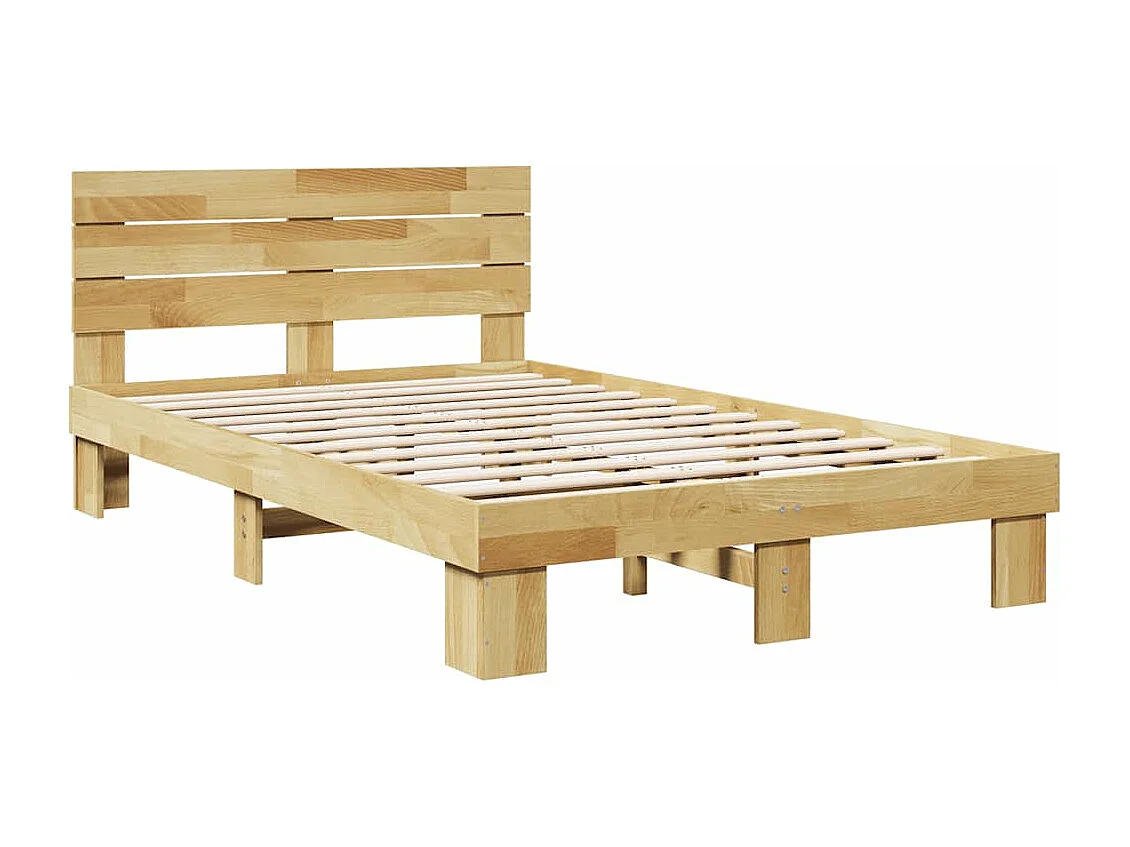 Cadre de lit avec tête de lit sans matelas 120x190 cm