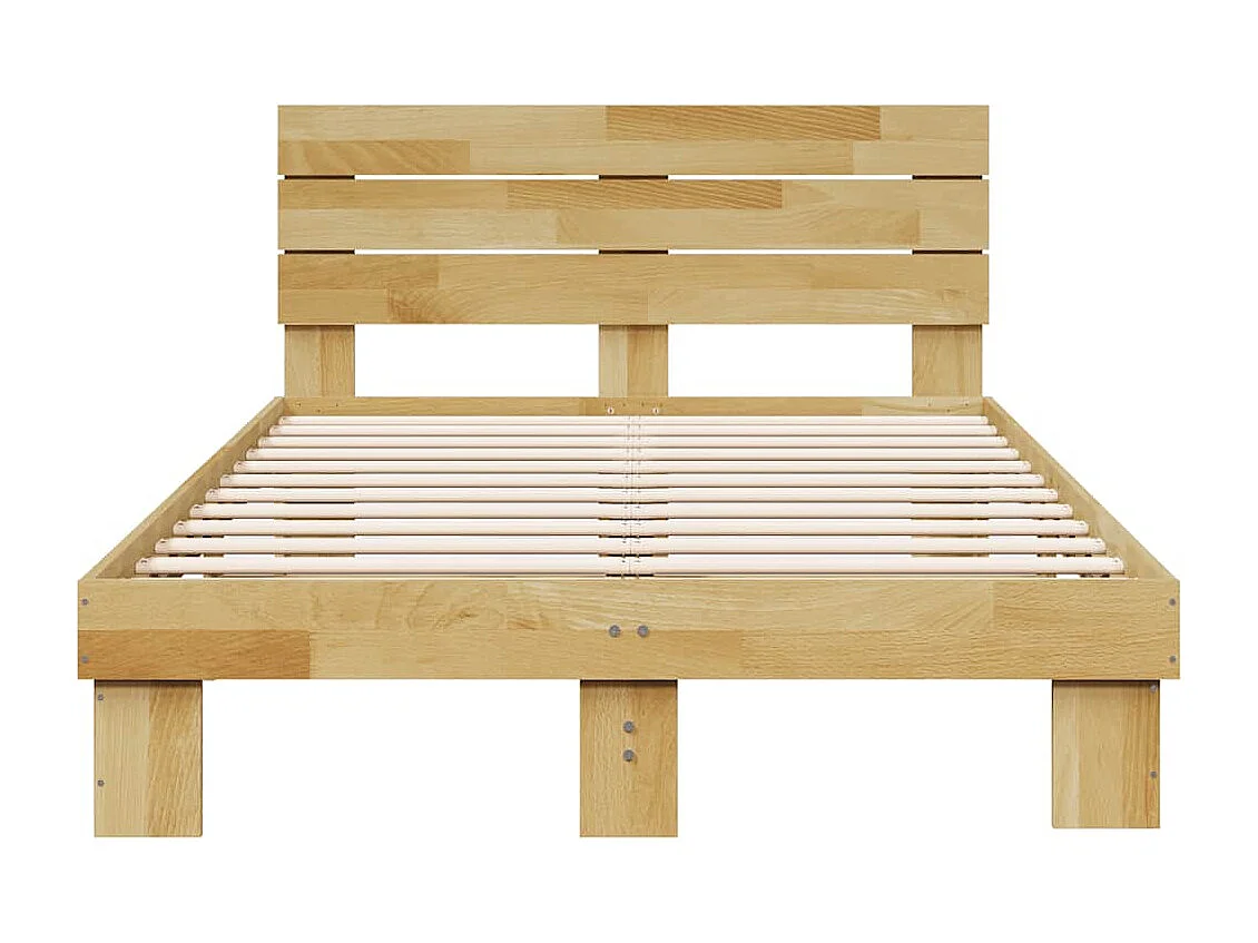 Cadre de lit avec tête de lit sans matelas 120x190 cm