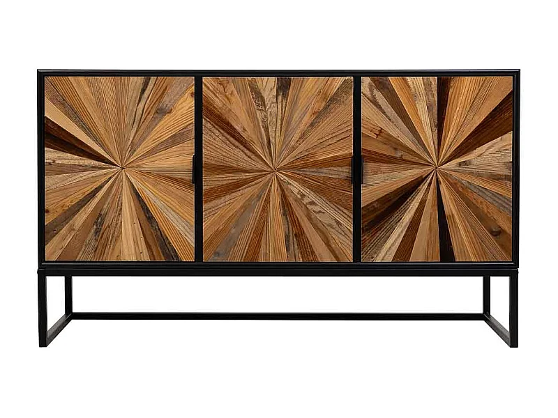 Credenza in legno marrone 120x34x70h cm