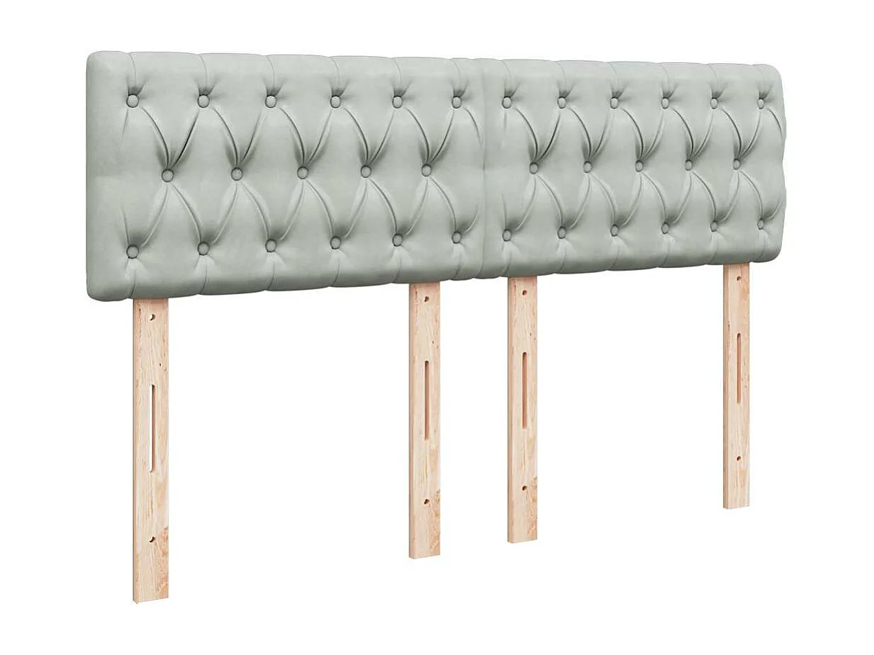 Estructura cama otomana con colchón gris claro 140x200cm