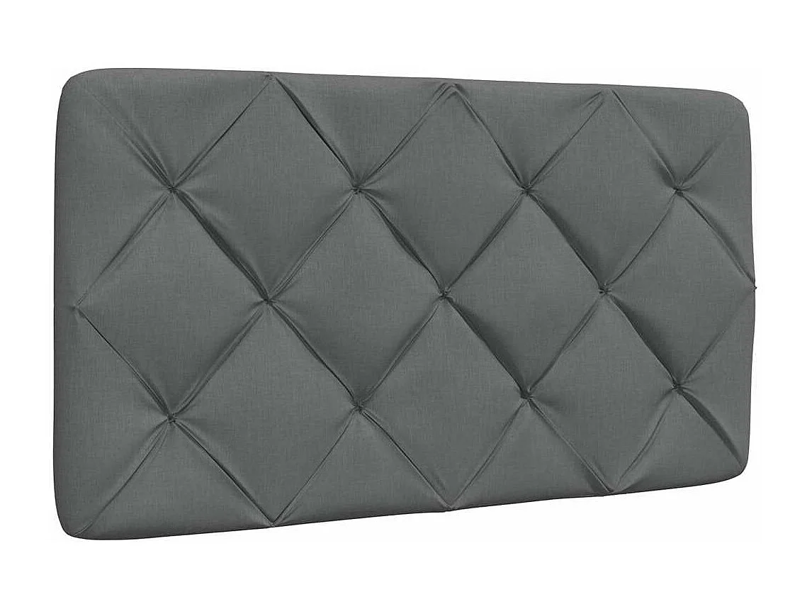 Bedframe zonder matras 80x200 cm stof donkergrijs