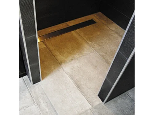 Piatto doccia da piastrellare MONOBOARD 1 pendenza con membrana impermeabile e scarico ultrapiatto 90 x 120 cm