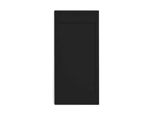Plato de ducha resina QUORE negro  80x190cm