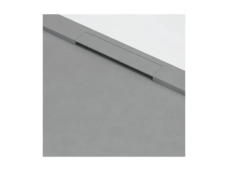 Plato de ducha resina COVER CENIZA  80x130cm