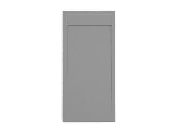 Plato de ducha resina QUORE ceniza  80x150cm