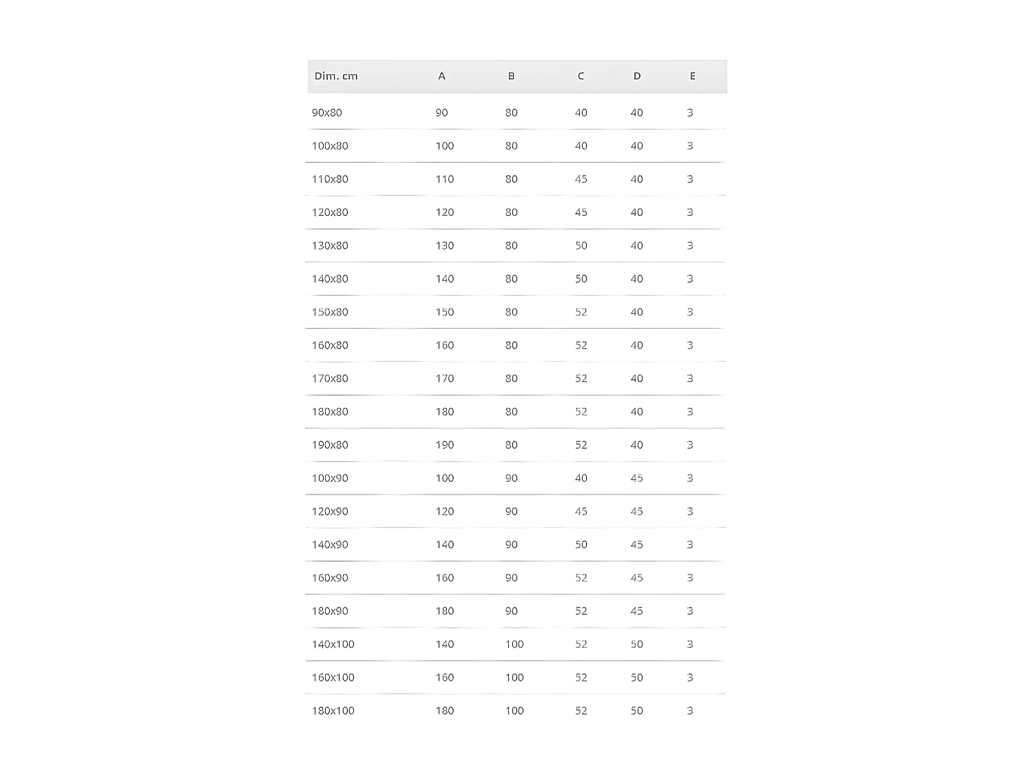 Receveur de douche 80 x 160 cm extra plat LOGIC surface ardoisée rectangulaire blanc