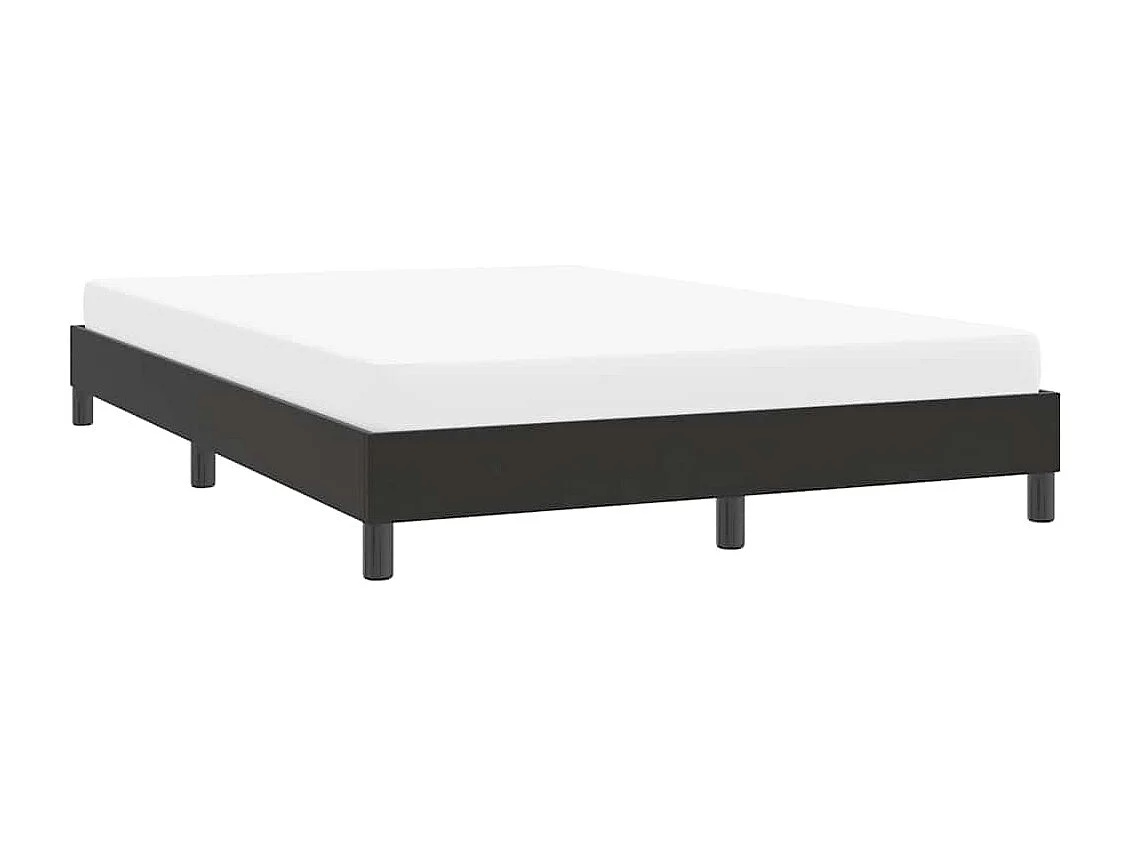 Bedframe zonder matras 140x220 cm fluweel zwart