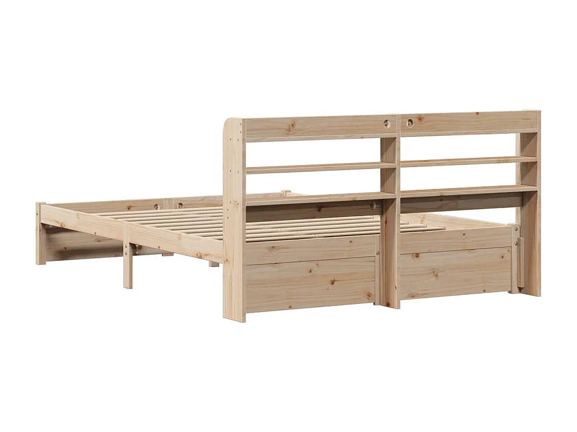 Cadre de lit avec tête de lit sans matelas 150x200 cm