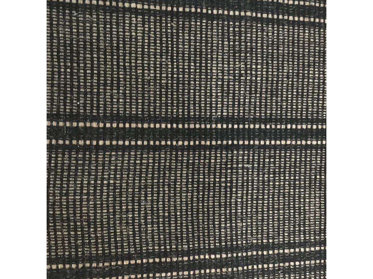 Tapis déco à rayures en coton 60x120cm