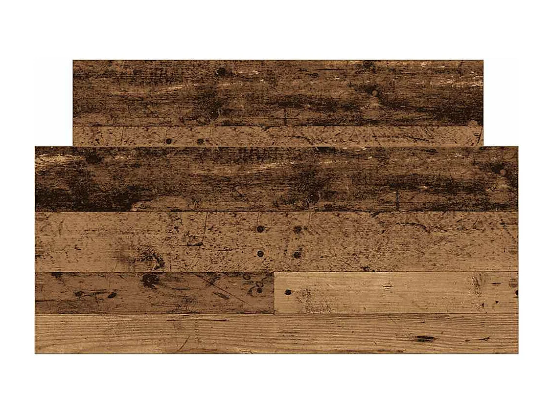 Bedframe zonder matras 100x200 cm bewerkt hout oud hout