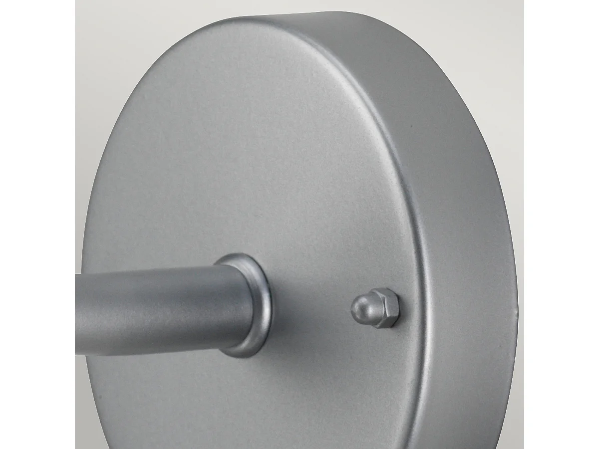 Elstead Klampenborg - Lanterna da Parete Cupola Pescatore 1 Luce da Esterno Luce Argento IP44, E27